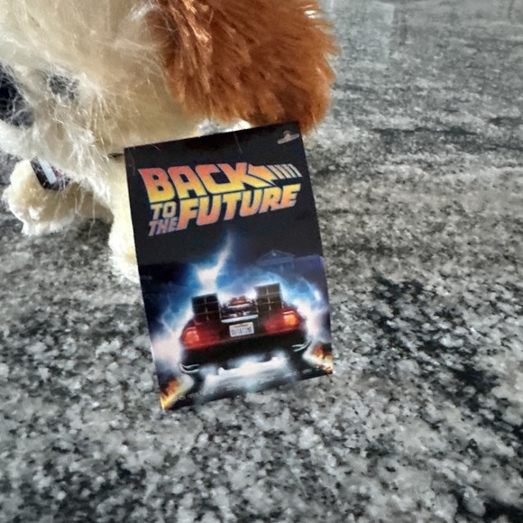 Back to the Future Einstein Plush 6"-7" Chibi Dog Stuffed Animal Toy NEW NWT - Picture 2 of 9